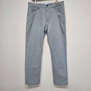 Myles Apparel Tour Pants Mens Large Gray Polyester Stretch Technical Gorpcore